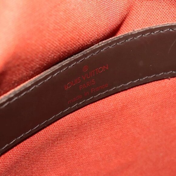 LOUIS VUITTON Damier Ebene Naviglio Shoulder Bag N45255 LV Auth BA4424 - Picture 14 of 16